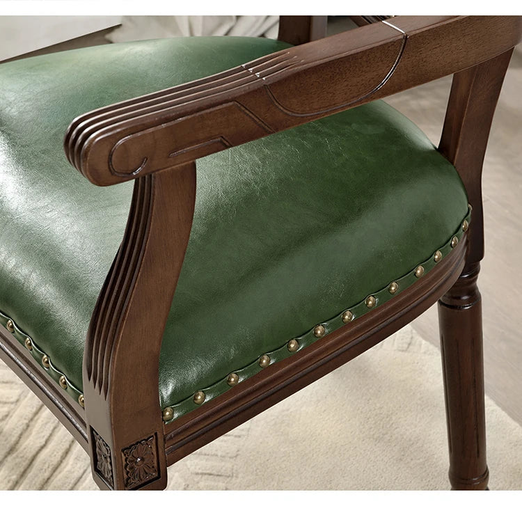 Luxurious Solid Wood Chair with Scratch-Resistant Fabric – Perfect for Elegant Interiors hyjyj-4299