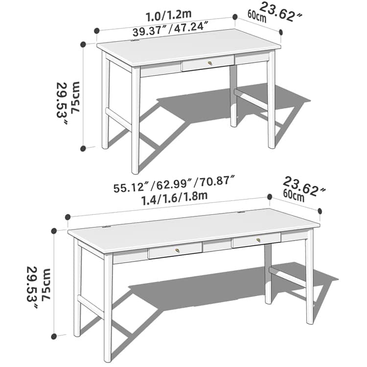 Premium Solid Wood Table - Elegant Brown, Red Oak & Black Walnut Choices hykmq-749