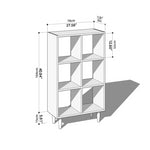 Stunning Cherry Wood Cabinet - Premium Natural Wood Finish with Durable Plywood Base hykmq-759