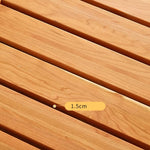 Stunning Cherry Wood Bed Frame - Natural Wood Finish for Elegant Bedroom Decor hykmq-773