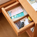 Premium Bedside Cupboard in Elegant Brown Black Walnut Finish hykmq-779