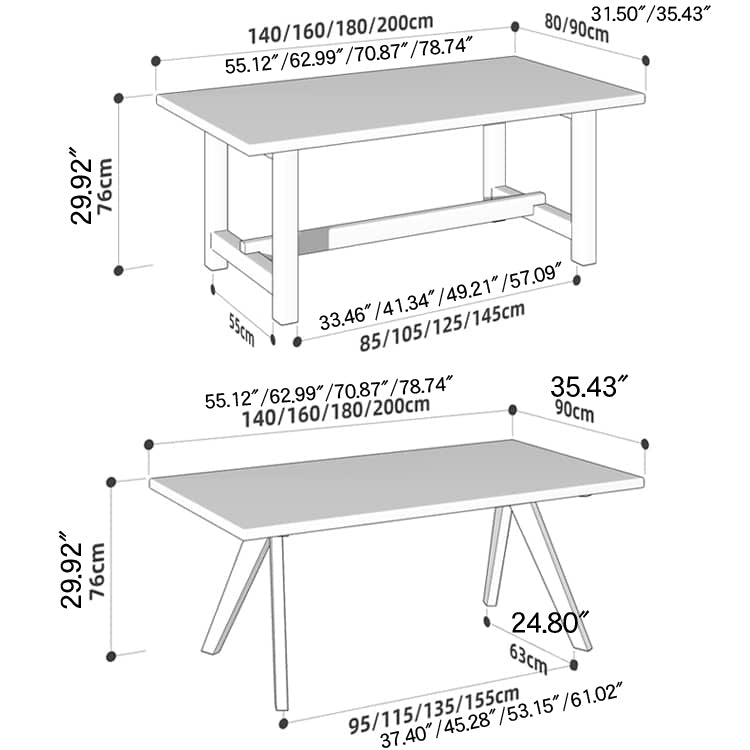 Elegant Natural Cherry Wood Table - Perfect for Sophisticated Interiors hykmq-786