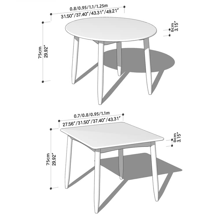 Elegant Black and Natural Wood Table with White Marble, Cherry Wood, and Red Oak Options hykmq-787