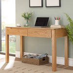 Stunning Brown Oak Wood Table for Elegant Natural Décor hym-1530