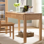 Stunning Brown Oak Wood Table for Elegant Natural Décor hym-1530
