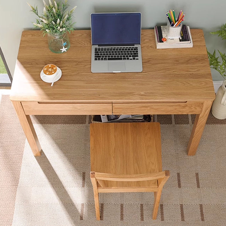 Stunning Brown Oak Wood Table for Elegant Natural Décor hym-1530