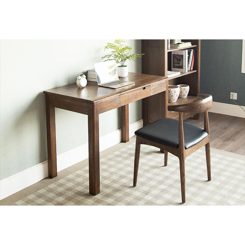 Stunning Brown Oak Wood Table for Elegant Natural Décor hym-1530