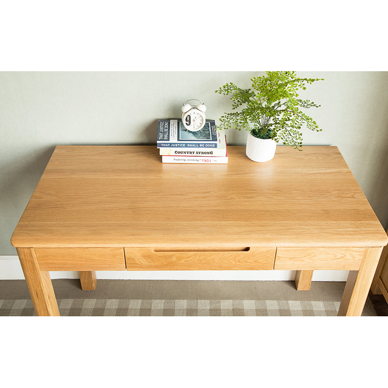 Stunning Brown Oak Wood Table for Elegant Natural Décor hym-1530