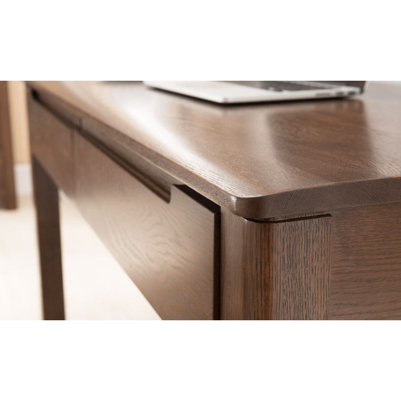 Stunning Brown Oak Wood Table for Elegant Natural Décor hym-1530