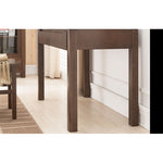 Stunning Brown Oak Wood Table for Elegant Natural Décor hym-1530