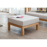 Stylish Dark Brown Sofa with Natural Oak Wood Accents in Grey, Beige, Pink, Yellow, and Light Blue Options hym-1531
