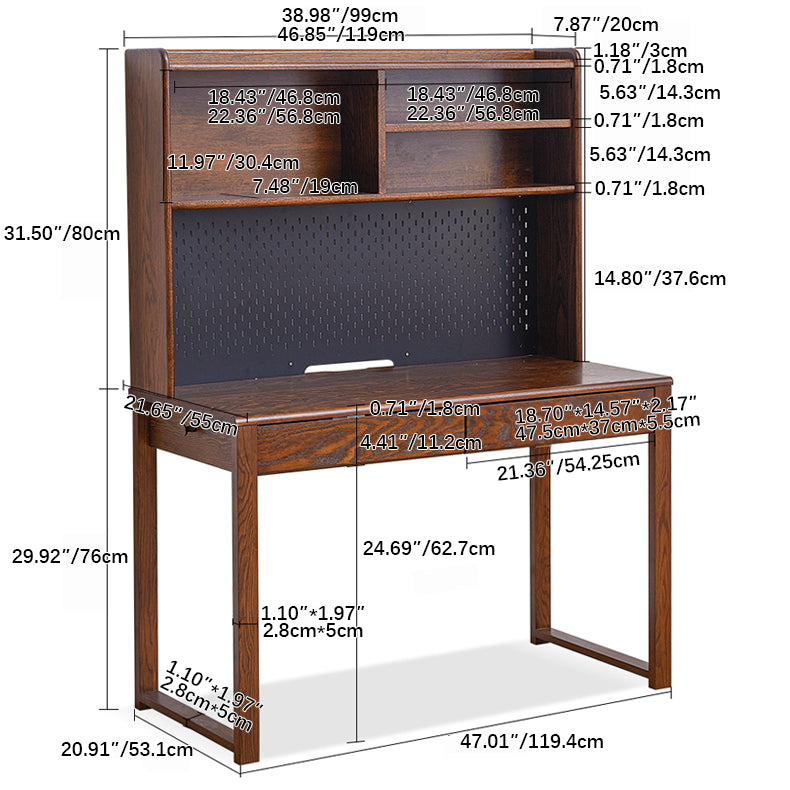 Natural Brown Ash Wood Table - Elegant and Durable Dining Furniture hym-1539