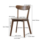 Beautiful Brown Beech and Tung Wood Natural Table - Elegance in Every Detail hym-469