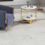 Luxury Marble Tea Table with Modern Swirl Design for Elegant Living Spaces hyq-4421