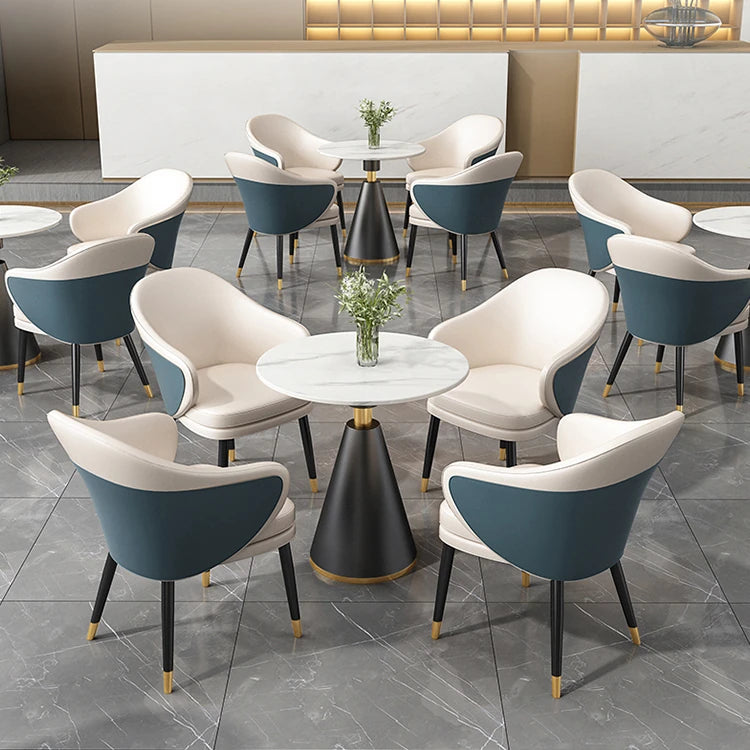 Modern Ceramic Sintered Stone Table for Chic Dining Spaces hyq-4422