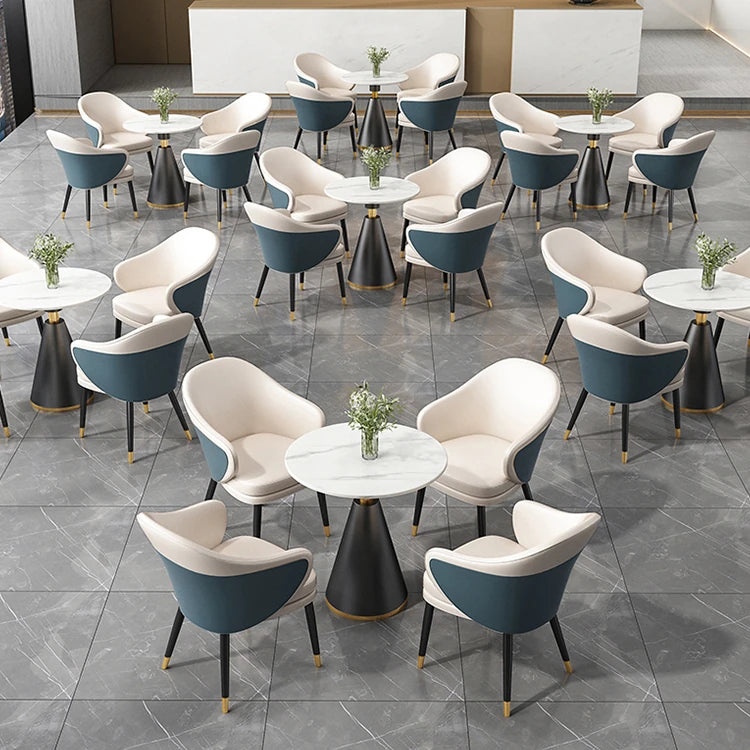 Modern Ceramic Sintered Stone Table for Chic Dining Spaces hyq-4422