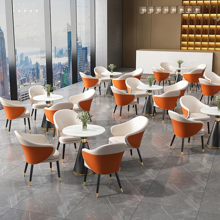 Modern Ceramic Sintered Stone Table for Chic Dining Spaces hyq-4422