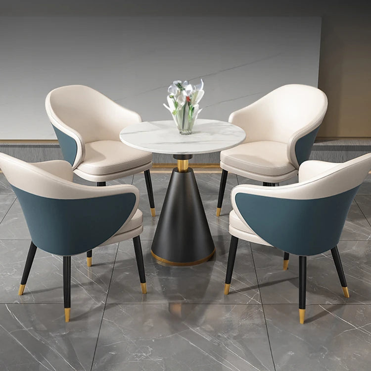 Modern Ceramic Sintered Stone Table for Chic Dining Spaces hyq-4422