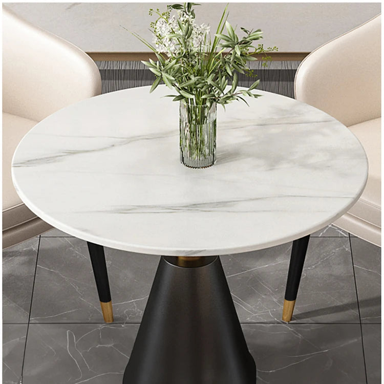 Modern Ceramic Sintered Stone Table for Chic Dining Spaces hyq-4422