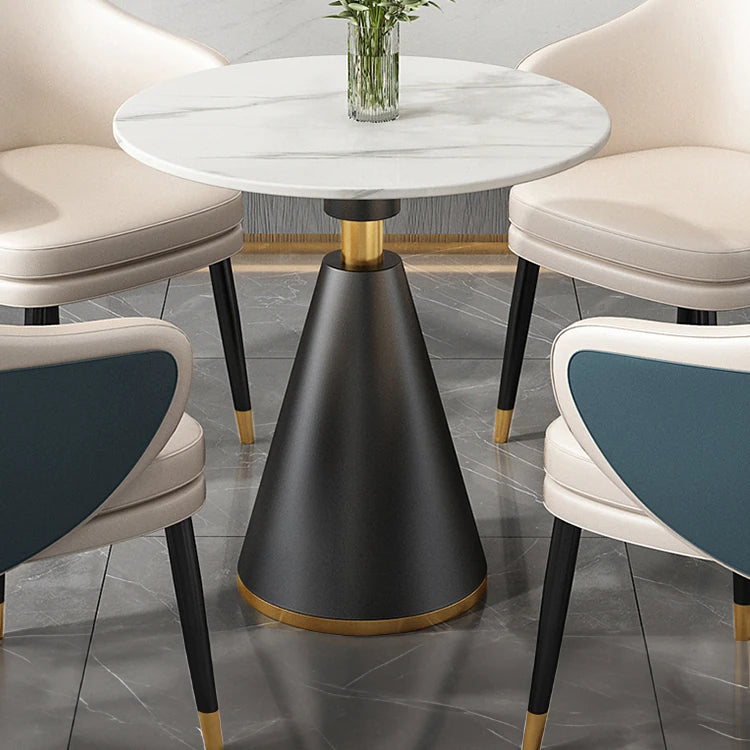 Modern Ceramic Sintered Stone Table for Chic Dining Spaces hyq-4422