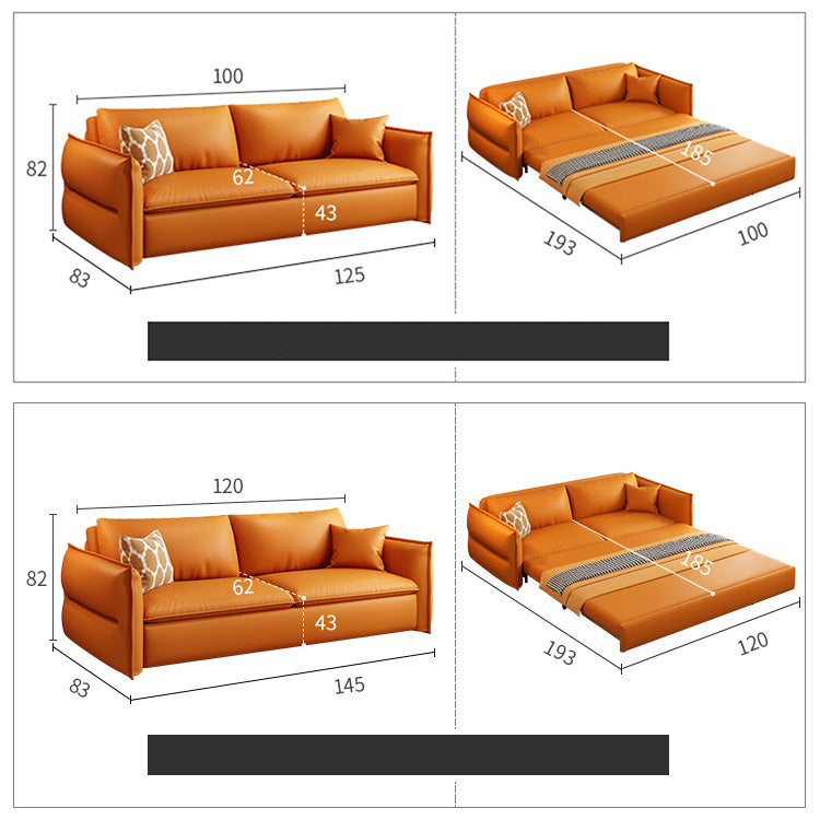 Stylish Multi-Color Sofas: Beige, Gray, Pink Options in Faux Leather and Down hyt-1425