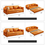 Stylish Multi-Color Sofas: Beige, Gray, Pink Options in Faux Leather and Down hyt-1425