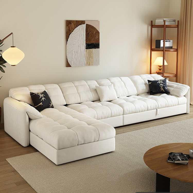 Modern Multi-Color Cotton Sofa - Beige, Dark Brown, Yellow, Blue, Orange, Green, and Gray hyt-1427