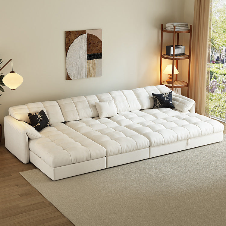 Modern Multi-Color Cotton Sofa - Beige, Dark Brown, Yellow, Blue, Orange, Green, and Gray hyt-1427