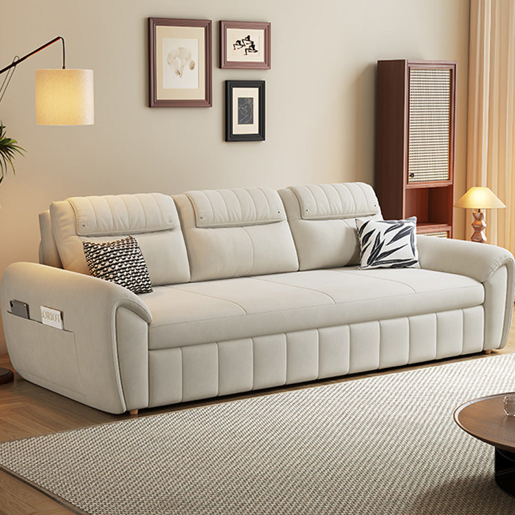 Stylish Sofa Collection: Beige & Light Gray with Dark Brown, Orange, Green, Blue Options in Cotton, Faux Leather, Latex & Coir hyt-1433