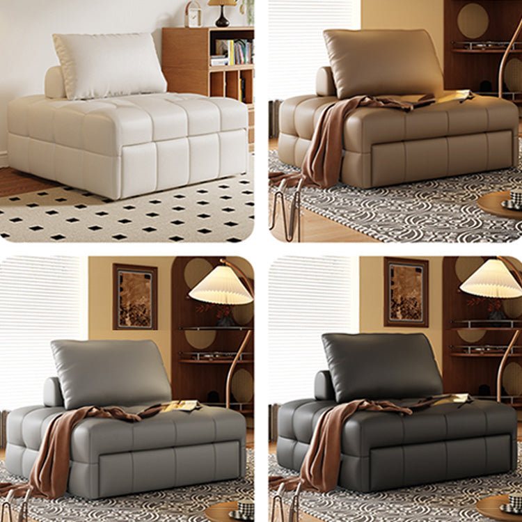 Elegant Faux Leather & Cotton Sofa in Beige, Dark Brown, Gray, and Black - Perfect for Modern Living Rooms hyt-1434