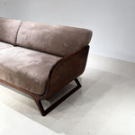 Black Walnut Solid Wood Sofa for Living Room, Modern Luxury Home Couch hz-0207-45