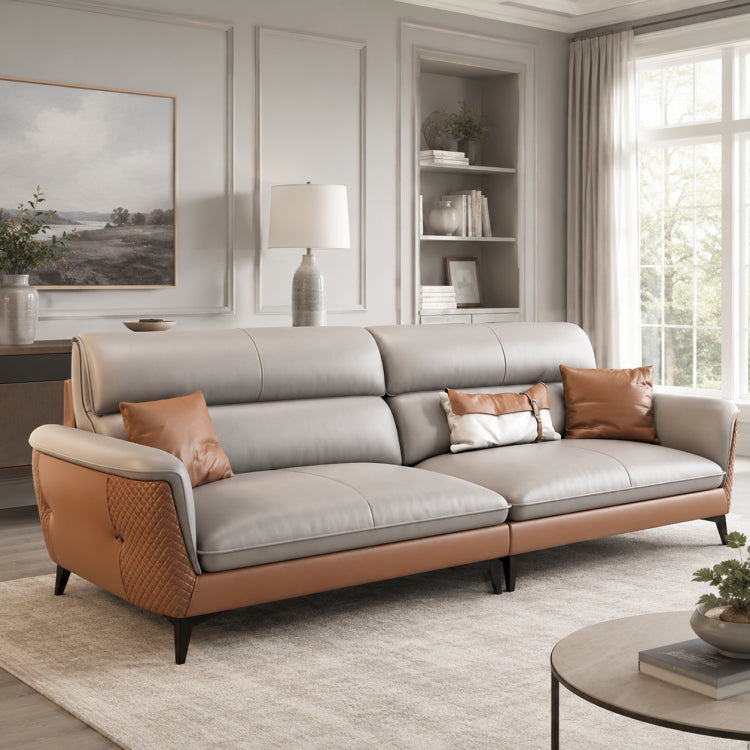 Modern Office Sofa, 2/3-Seat Faux Leather Couch Set, Simple Reception Sofa for Office Lounge hzh-1363