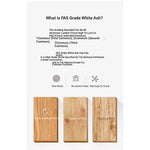 Elegant Ash Wood Dining Table with Unique Curved Design – Modern Home Furniture hzmzw-3149