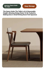 Elegant Ash Wood Dining Table with Unique Curved Design – Modern Home Furniture hzmzw-3149