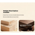 Elegant Ash Wood and Sintered Stone Dining Table – Modern Design for Contemporary Spaces hzmzw-3150