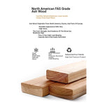 Stylish Ash Wood and Faux Leather Armchair for Modern Living Spaces hzmzw-3153