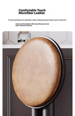 Modern Ash Wood Dining Chair with Faux Leather Seat - Stylish & Comfortable Design hzmzw-3155