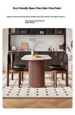 Modern Ash Wood Dining Chair with Faux Leather Seat - Stylish & Comfortable Design hzmzw-3155