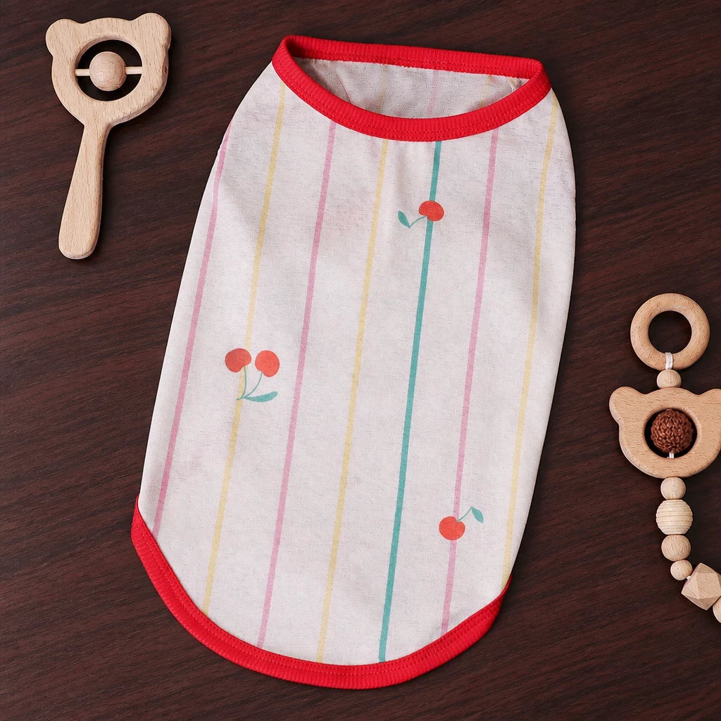 Lightweight Summer Pet Shirt for Small to Large Dogs and Cats