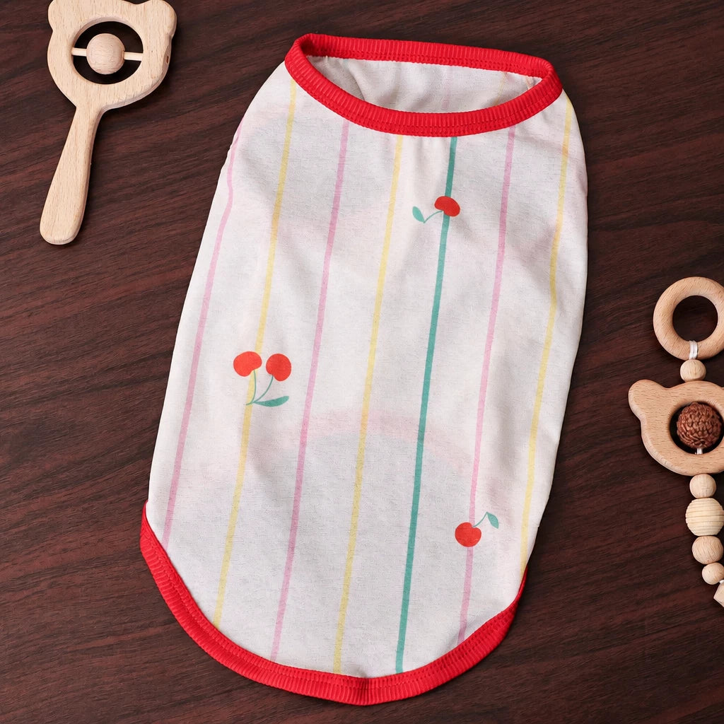 Lightweight Summer Pet Shirt for Small to Large Dogs and Cats