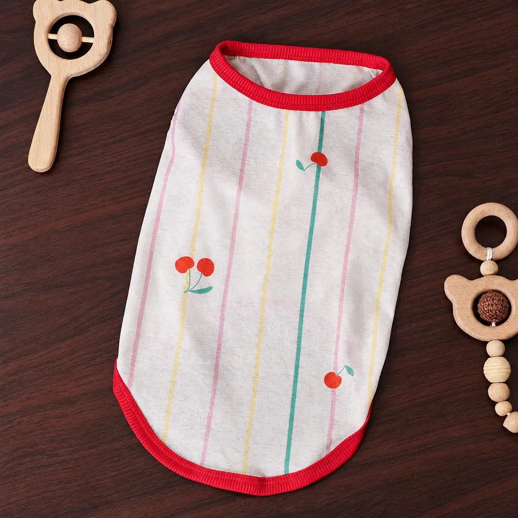 Lightweight Summer Pet Shirt for Small to Large Dogs and Cats