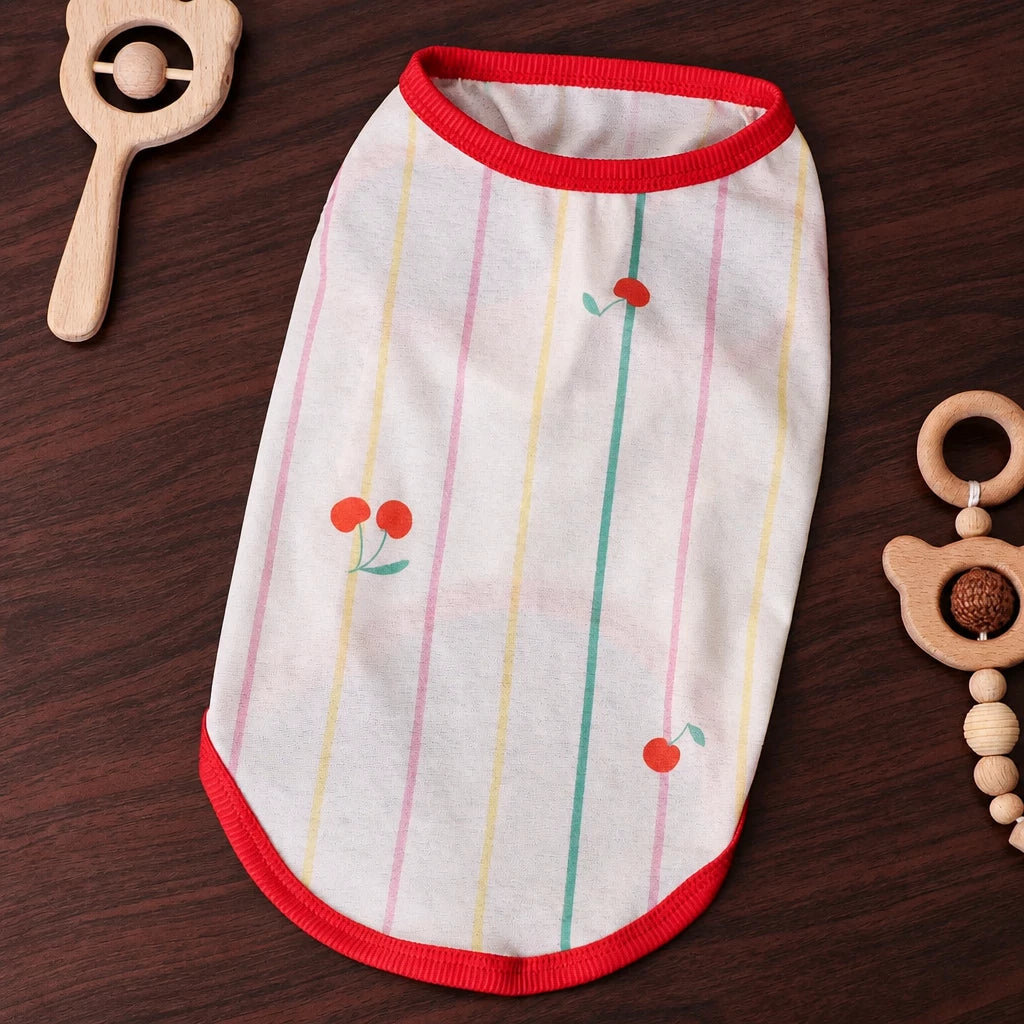 Lightweight Summer Pet Shirt for Small to Large Dogs and Cats