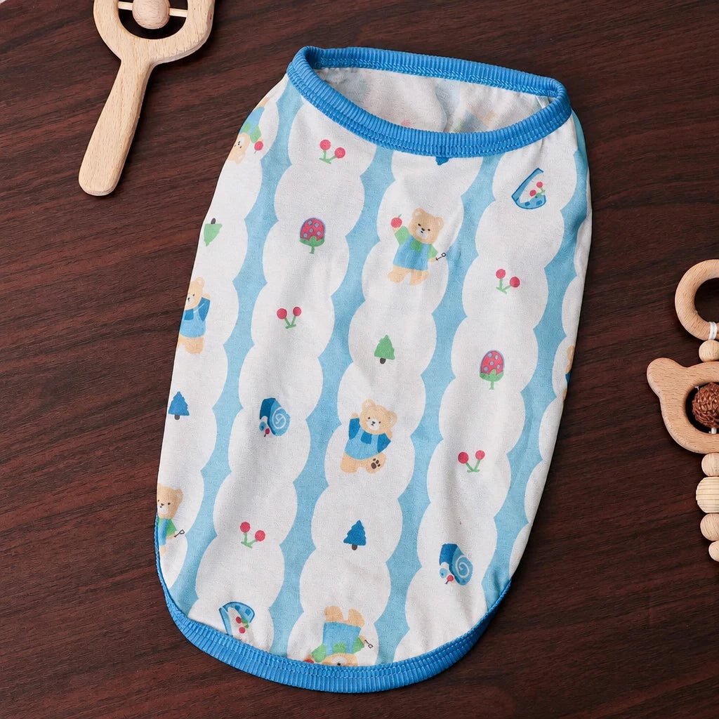 Lightweight Summer Pet Shirt for Small to Large Dogs and Cats