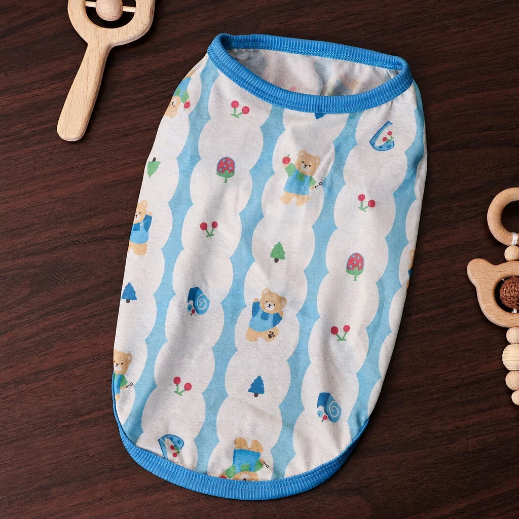 Lightweight Summer Pet Shirt for Small to Large Dogs and Cats