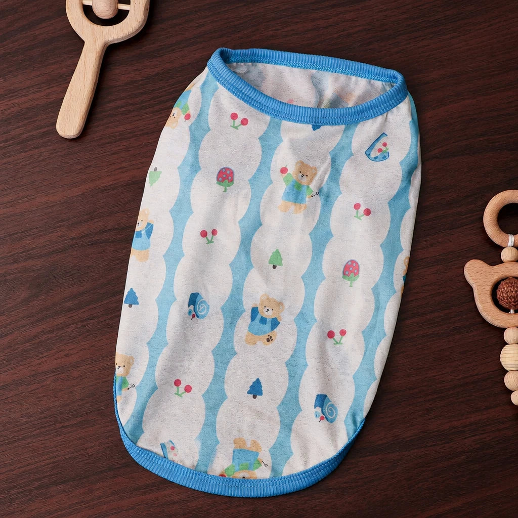 Lightweight Summer Pet Shirt for Small to Large Dogs and Cats