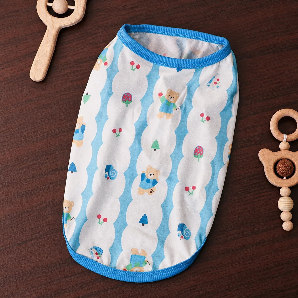 Lightweight Summer Pet Shirt for Small to Large Dogs and Cats