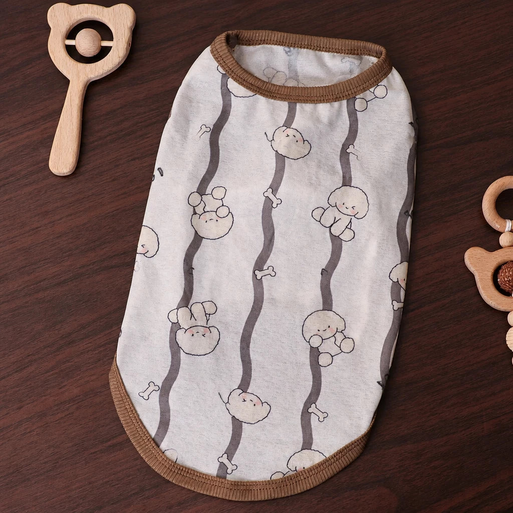Lightweight Summer Pet Shirt for Small to Large Dogs and Cats