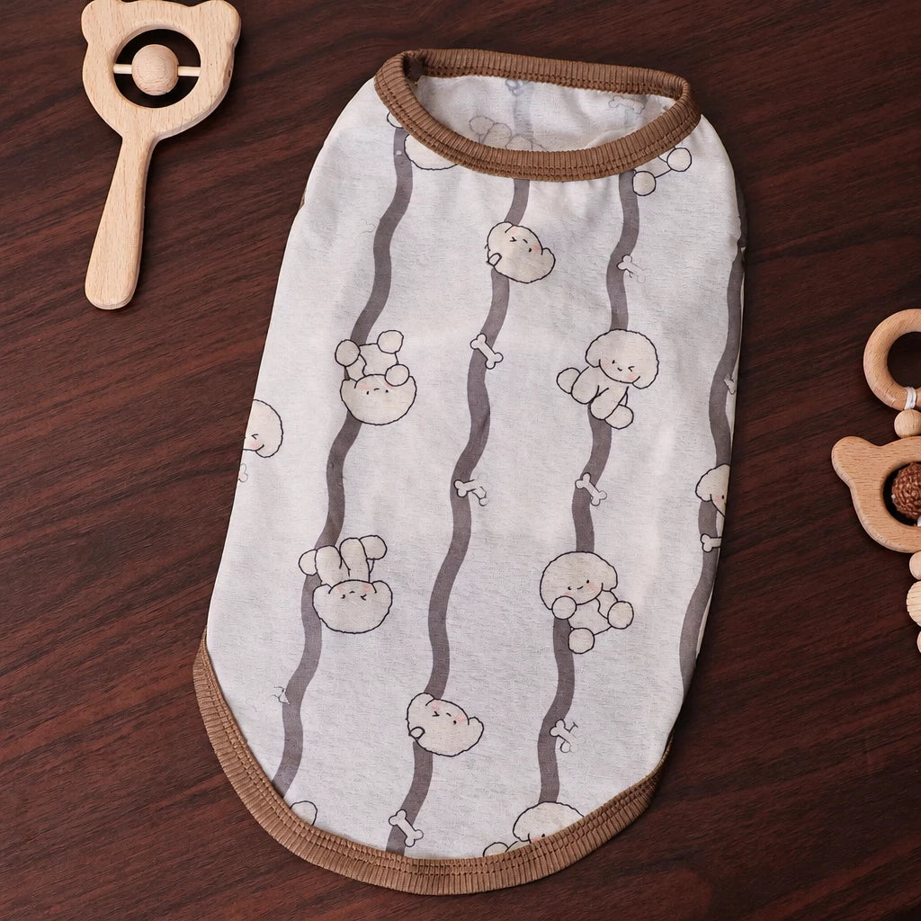Lightweight Summer Pet Shirt for Small to Large Dogs and Cats