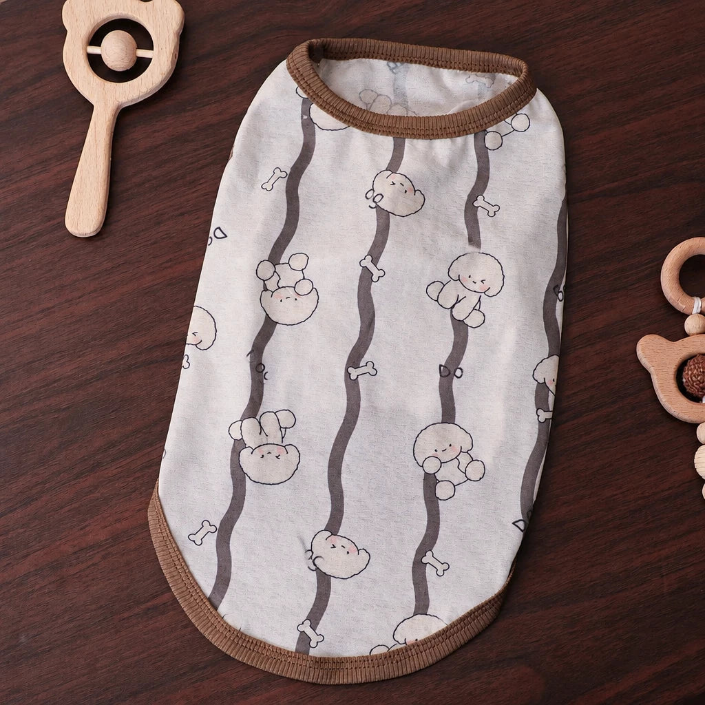 Lightweight Summer Pet Shirt for Small to Large Dogs and Cats