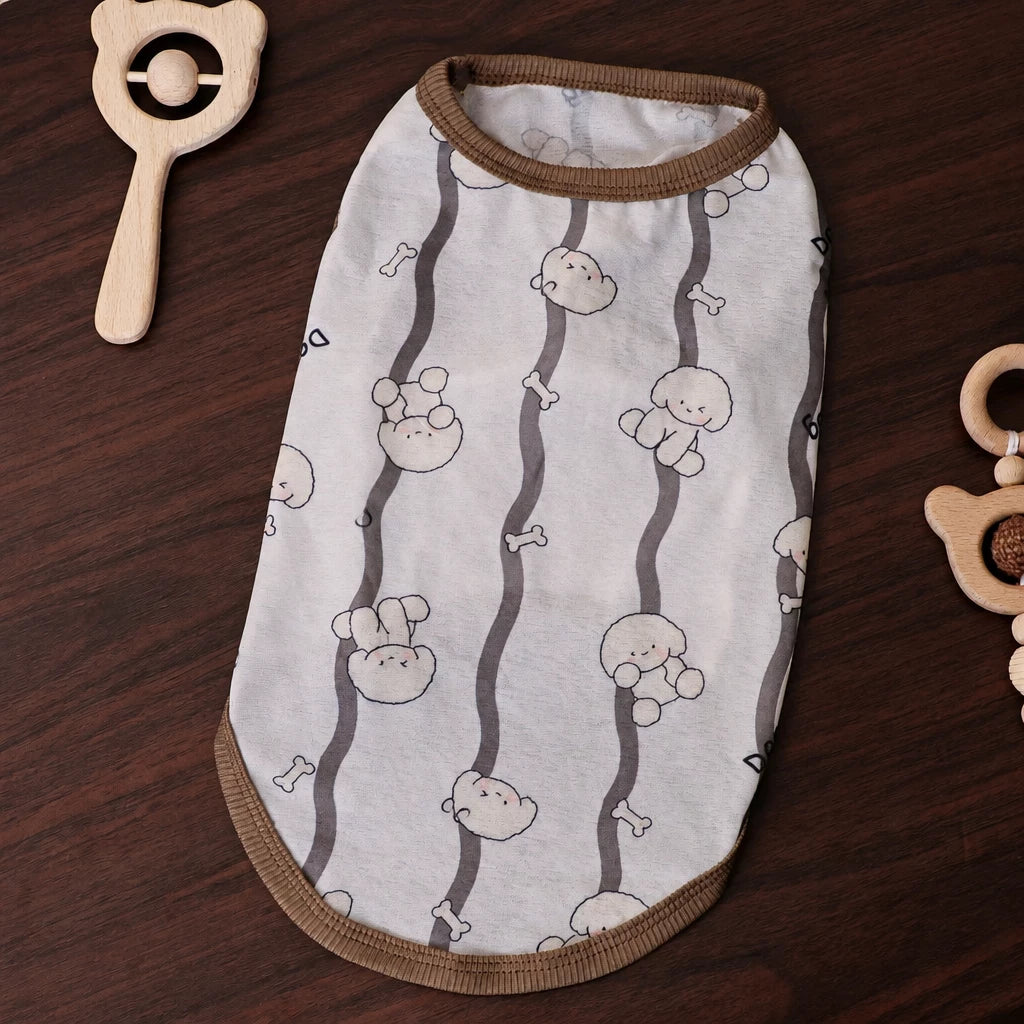 Lightweight Summer Pet Shirt for Small to Large Dogs and Cats